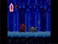 une photo d'Ã©cran de Beauty and the Beast sur Nintendo Super Nes